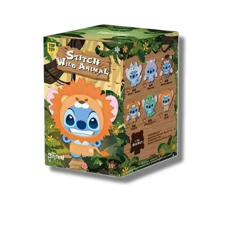 Figurine Labubu Stitch Wild Animal hippopotame, collection unique en PVC de haute qualité