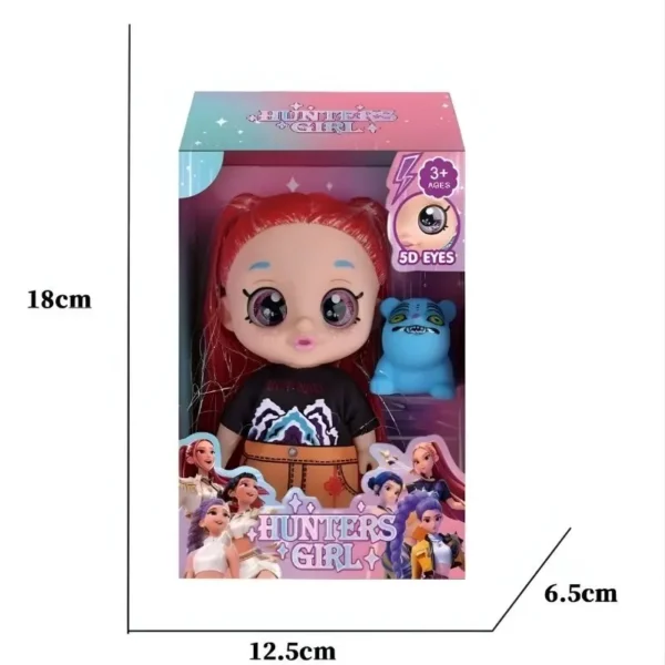 Alternative view of K-pop demon hunters Mira 18cm Yeux Scintillants 5D