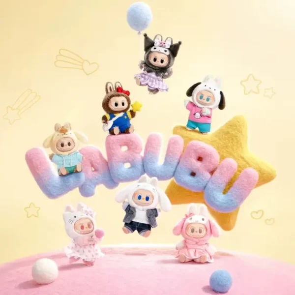 Alternative view of Labubu 2 Blind Box – Hello Kitty and Friends Series