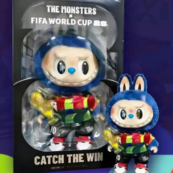 THE MONSTERS × FIFA SERIES-Catch the Win Vinyl Plush Doll